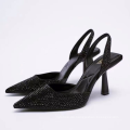 Lady High Heel Muller Schuhe Sandale